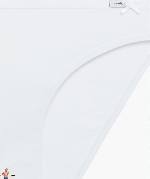 Трусы-бикини Женские Atlantic 3CLP-001 (3 шт) 3clp-001-3-sht-bez-white-grey-s фото