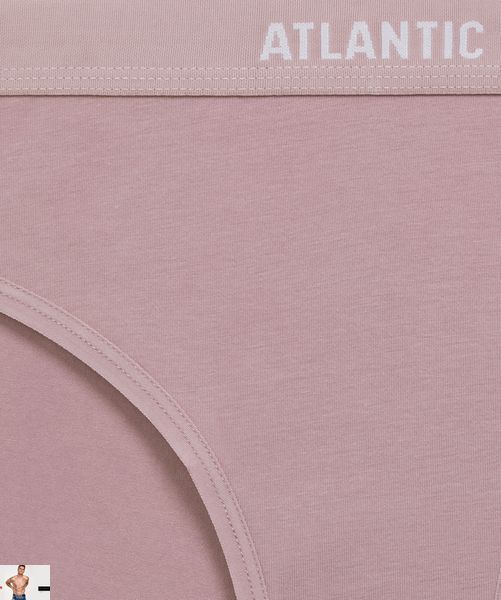 Трусы женские Atlantic Спорт 3CLP-012 (3 шт) 3clp-012-3-sht-bezhevyi-pudrovyi-ta-zelenyi фото