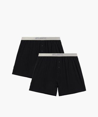 Боксеры мужские Atlantic 2BMB-005 (2 шт) /2bmb-005-2-sht-black-s/ фото
