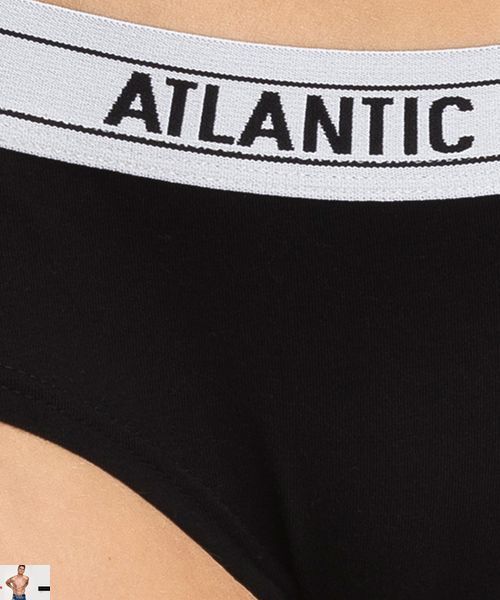 ТРУСЫ ATLANTIC ЖЕНСКИЕ ХИПСТЕР  ХЛОПОК (НАБОР ТРЕХ ЕД.) 3LP-177 ROZ/SZMJ/CZA 3LP-177 ROZ/SZMJ/CZA_M фото