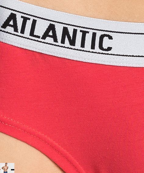 ТРУСИ ATLANTIC ЖІНОЧІ ХІПСТЕР  БАВОВНА (НАБІР 3 ТРЬОХ ОД.) 3LP-177 KOR/ZOL/NIE  3LP-177 KOR/ZOL/NIE_S фото