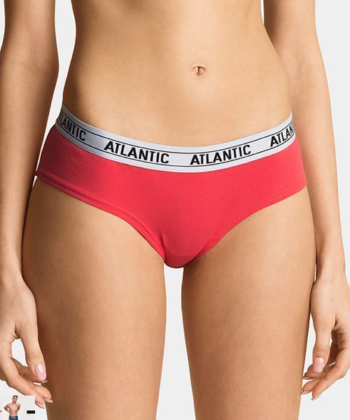 ТРУСИ ATLANTIC ЖІНОЧІ ХІПСТЕР  БАВОВНА (НАБІР 3 ТРЬОХ ОД.) 3LP-177 KOR/ZOL/NIE  3LP-177 KOR/ZOL/NIE_S фото