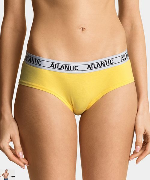ТРУСИ ATLANTIC ЖІНОЧІ ХІПСТЕР  БАВОВНА (НАБІР 3 ТРЬОХ ОД.) 3LP-177 KOR/ZOL/NIE  3LP-177 KOR/ZOL/NIE_S фото