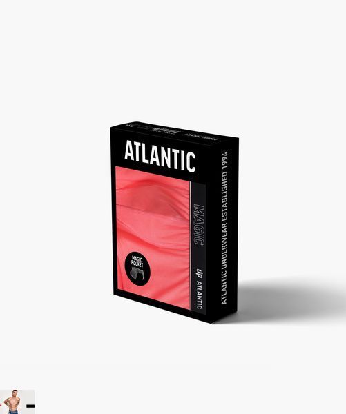 Мужскаие трусы танга Atlantic Magic Pocket MP-1588 (1 шт) mp-1588-1-sht-koralovyi фото