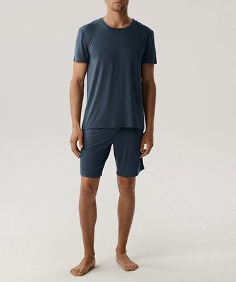 Пижама мужская BNMP-005 (футболка+шорты) bnmp-005-futbolka-shorty/denim-melanzh фото