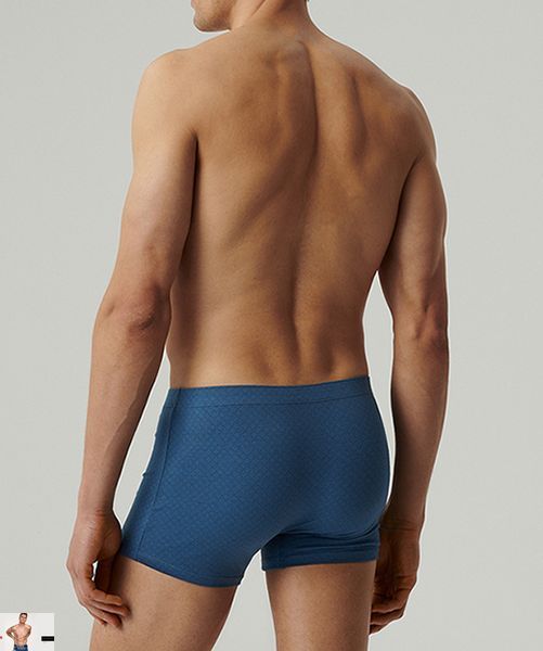 Боксеры мужские Atlantic 3MH-212 (набор из 3 шт.) 3mh-212-nabir-iz-3-sht./temno-synii/blakytnyi/denim фото