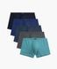 Боксеры мужские Atlantic 5SMH-002 (5 шт) 5smh-002-5-sht/temno-synii/temno-blakytnyi/svitlo-zelenyi/indyho/temno-blakytnyi фото 1