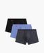 Мужские боксеры Atlantic 3MH-210 (3 шт) 3mh-210-3-sht black grey blue фото 1